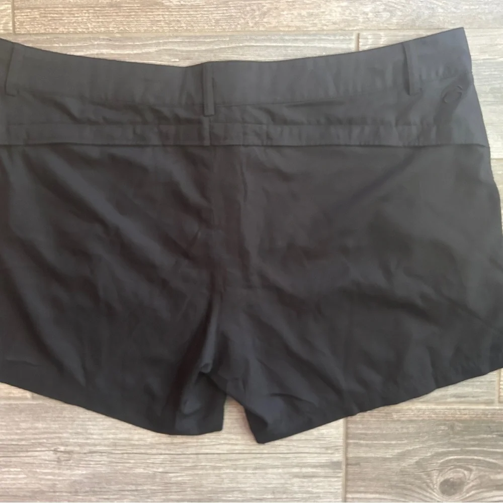 Magellan‎ Outdoors Womens 2X Black Hiking Shorts Lightweight Drawstring 159389